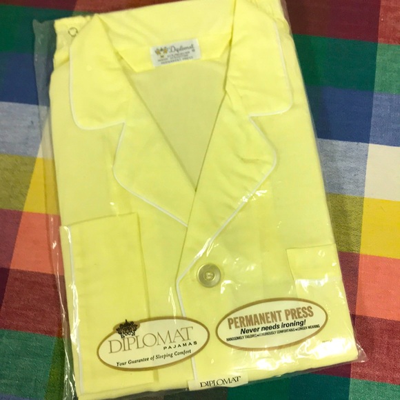 Vintage Diplomat Pajamas Set